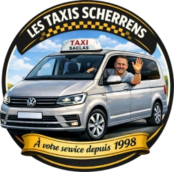 logo les taxis scherrens saclas et alentours